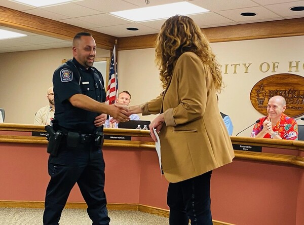 New Howell City Police Officer Sworn-In