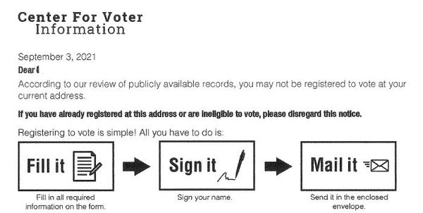 "Misleading" Mailer Causing Confusion Among Some Voters