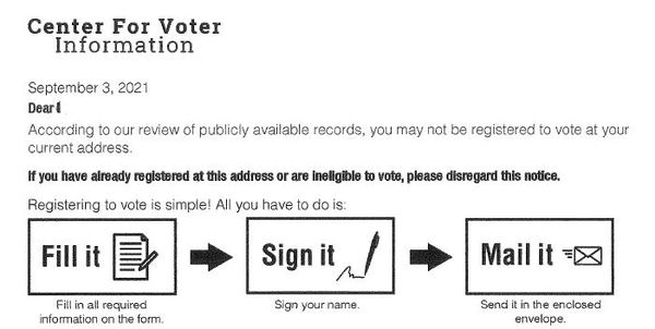 "Misleading" Mailer Causing Confusion Among Some Voters