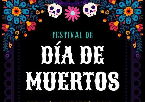 Inaugural Day Of The Dead Latin Festival In Downtown Howell