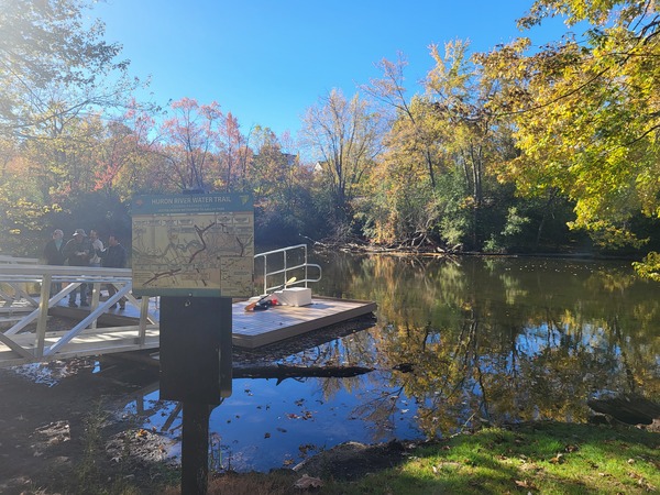 New Accessible River Access, Kayak Launch & Picnic Area At Dexter-Huron Metropark