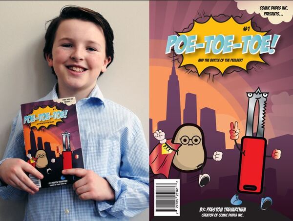 9-Year-Old From Hartland Township Releases First Comic Book