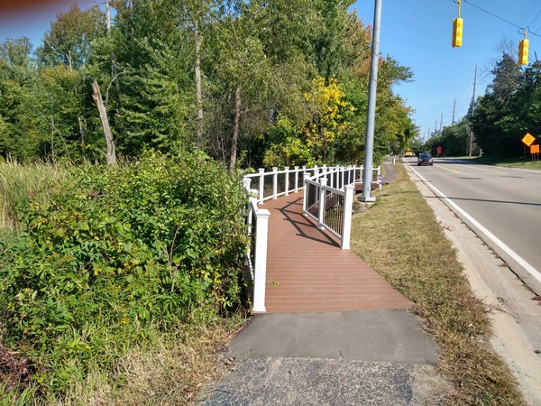 Old Boardwalk In Genoa Township Gets Repaired