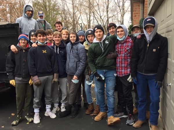 Brighton Wrestling Team Takes Action To Help Person in Need