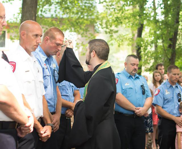 Local First Responders And Vehicles Blessed At Fenton Parish
