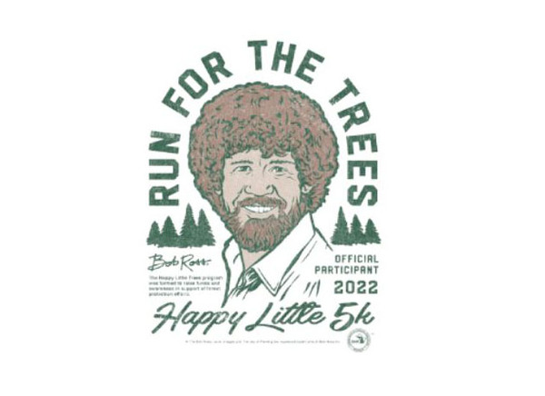 Registration Open For Bob Ross-Inspired Happy Little 5K