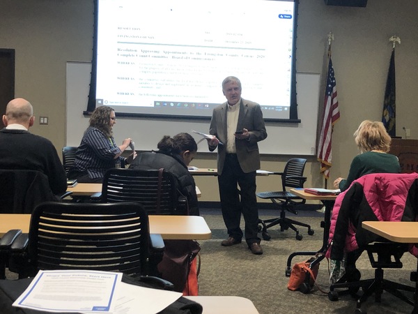 Census Bureau Specialist Visits County Count Committee