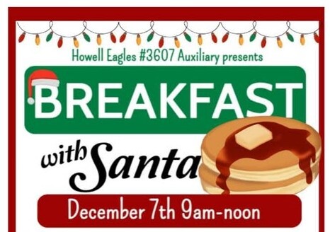 Howell Eagles Club to Host Breakfast with Santa