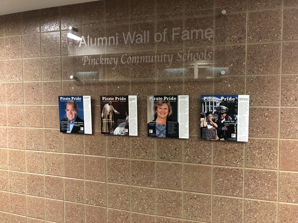 Four Pinckney Alumni Honored At Wall Of Fame Unveiling