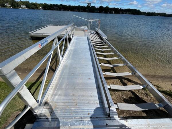 New All-Accessible Kayak Launch Installed At Scofield Park