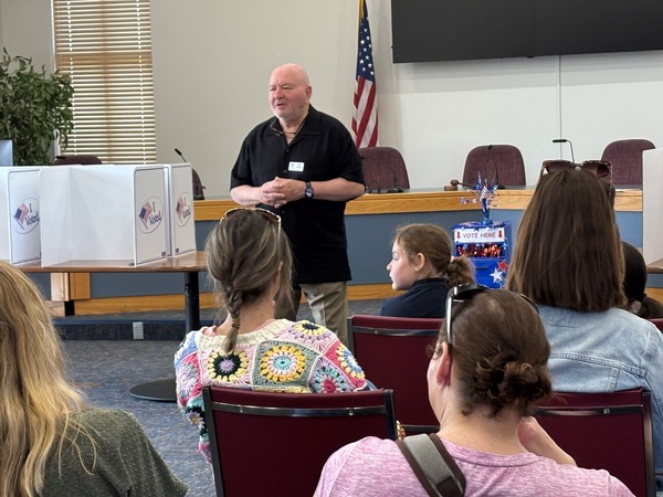 Local Students Learn About Elections In Genoa Township