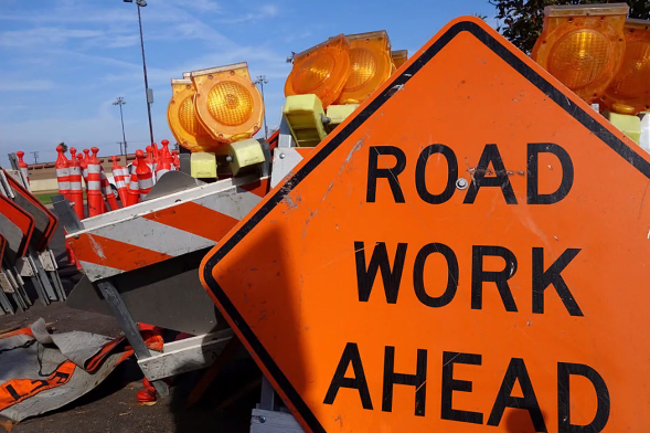 Marr Road Construction in Howell Township