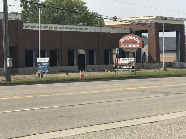 Exterior Renovations Underway At Old Tenpenny Furniture Building