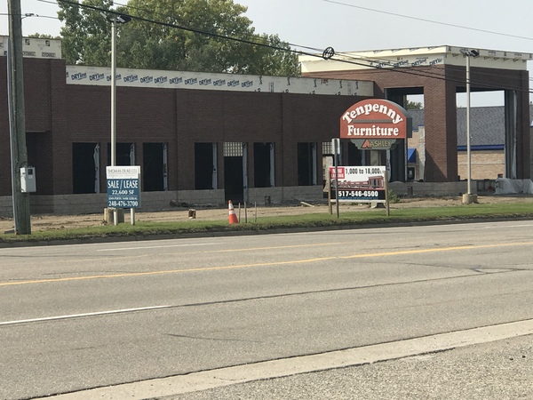 Exterior Renovations Underway At Old Tenpenny Furniture Building