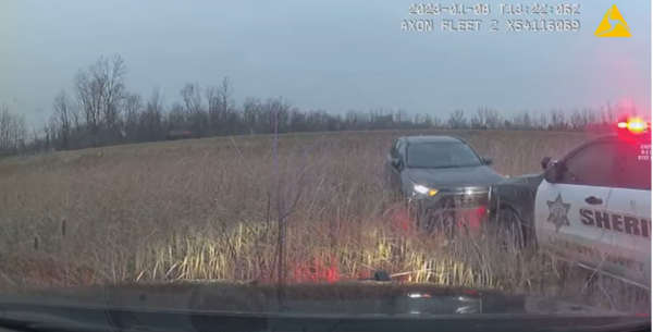 Sheriff's Deputies Stop Stolen Vehicle With PIT Maneuver