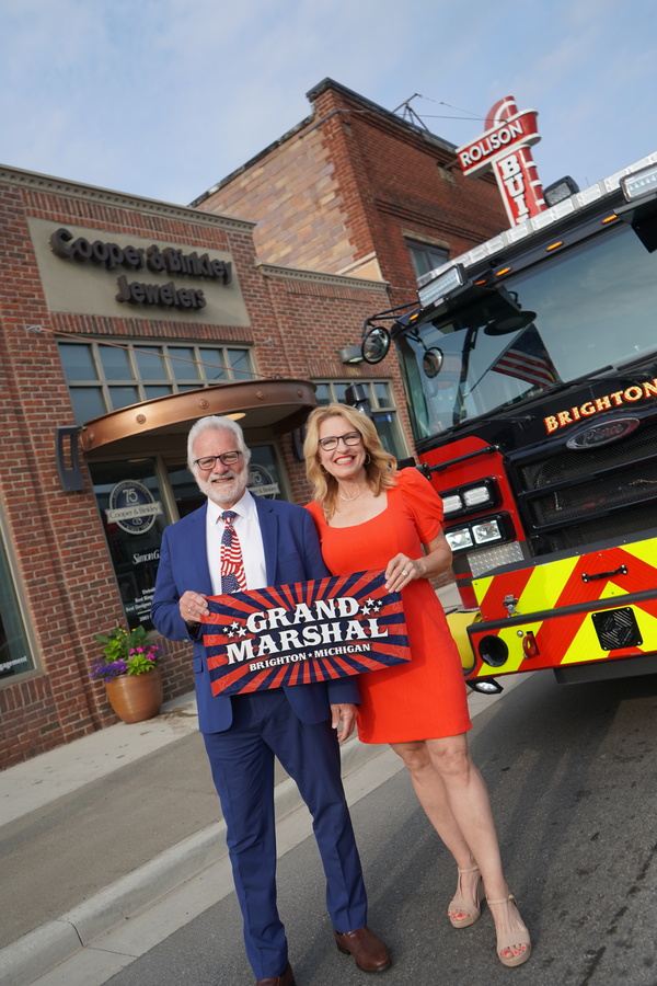 Mark, Barb Binkley to Serve as Grand Marshals for Brighton's Independence Day Parade