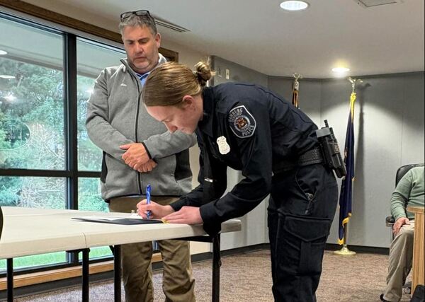 Hamburg Township Welcomes New Full-Time Police Officer