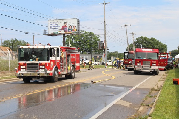 Crews Battle Massive Blaze At Old Factory Near Jackson Fairgrounds