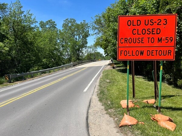 Work Begins on Old US 23 in Hartland