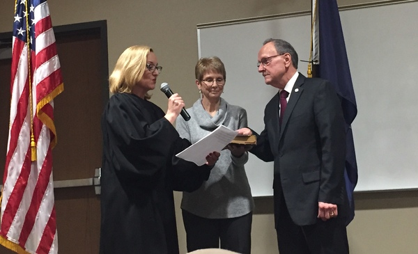 Theis, Vaupel, Bollin Sworn In At Ceremony In Howell