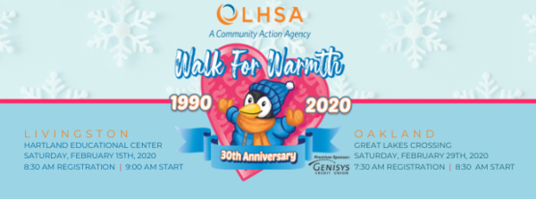 OLHSA's Walk For Warmth 30th Anniversary Saturday
