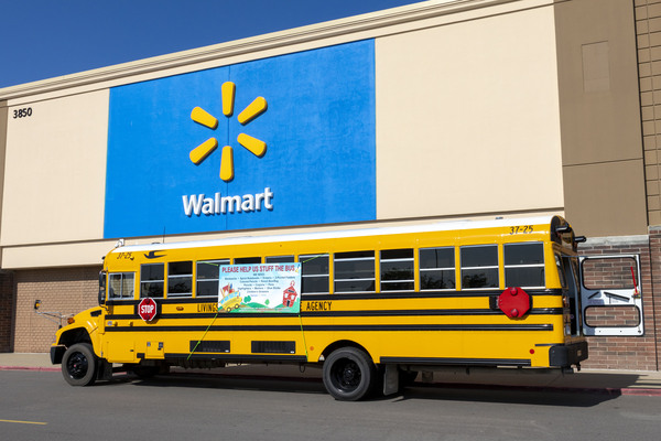 LESA "Stuff The Bus" Drive Friday For Backpacks For Kids Project