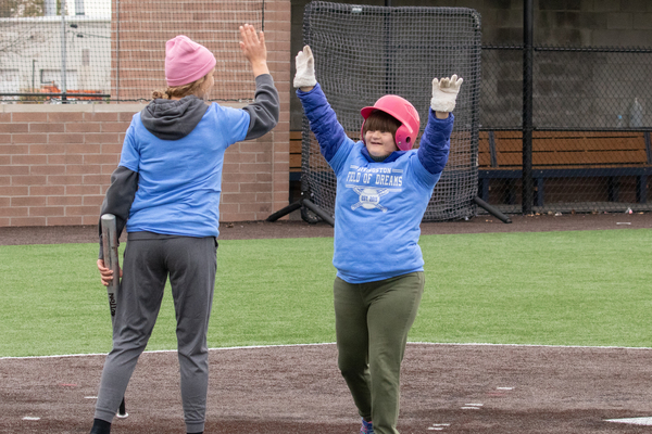Team Takes "Field of Dreams" For Peer Buddy Baseball Game