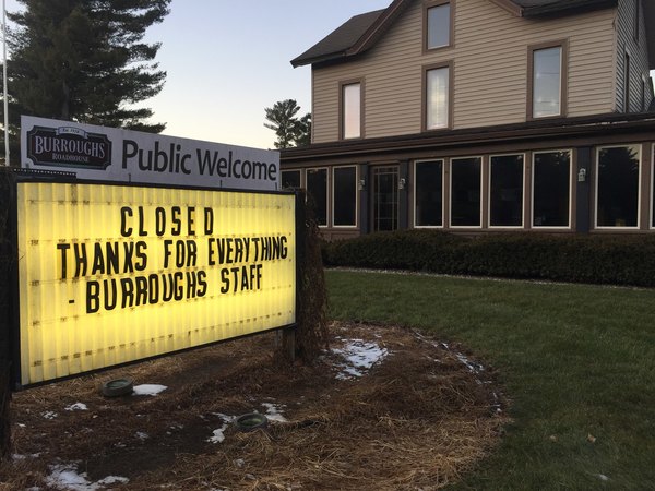 Burroughs Roadhouse Quietly Closes