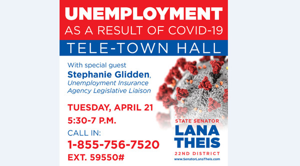 Theis To Hold Unemployment Tele-Town Hall