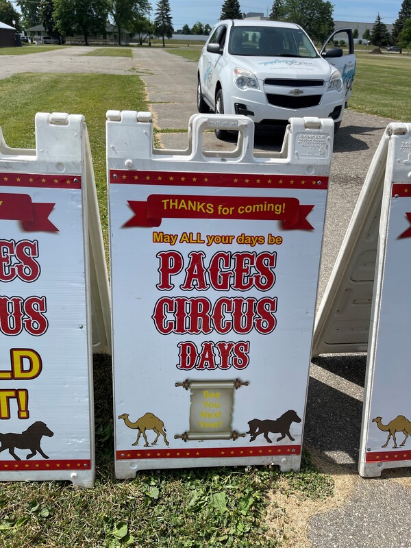 Great Pages Circus Starts Today At Fowlerville Fairgrounds