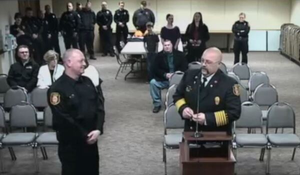 Hamburg Fire Dept. Promotes Two To Sergeant