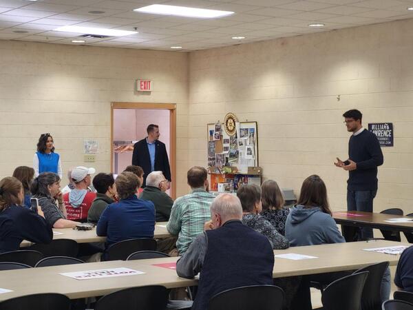 Lawrence & Whitmer Campaign In Livingston County Wednesday