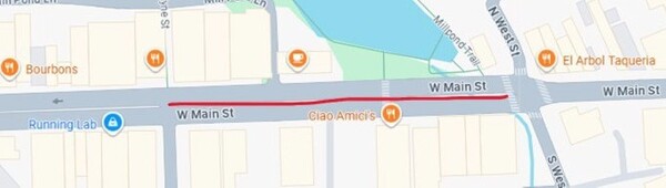 Brighton Street Closures Jan 12-16