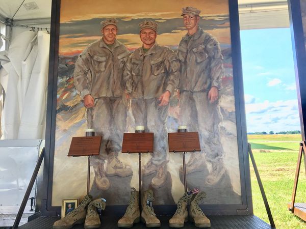 Sacrifice & The Silent Battle Captured In Eyes Of Freedom Memorial