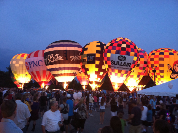 41st Annual Michigan Challenge Balloonfest Floats Into Town