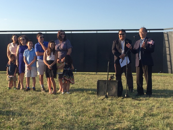 Wall That Heals Opening Features Story of Family Escaping Vietnam