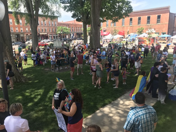 Hundreds Attend Howell Pride Rally & March