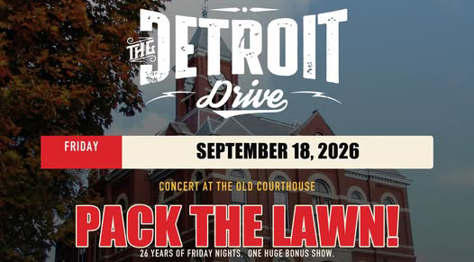 "Big Announcement" Expected at Friday's Bonus Concert at the Old Courthouse