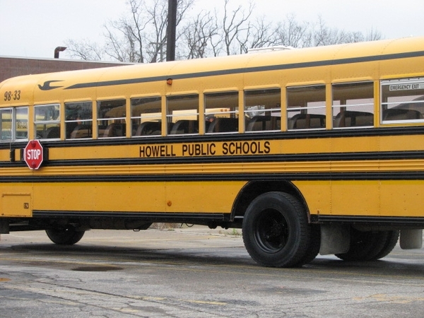 Howell School Bus Struck Head-On