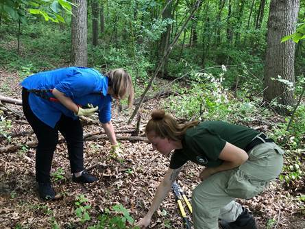 Rep. Slotkin AmeriCorps Member For The Day At Howell Nature Center