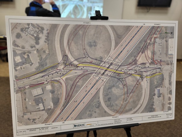 Big Turnout For MDOT Meeting On I-96/Grand River Interchange