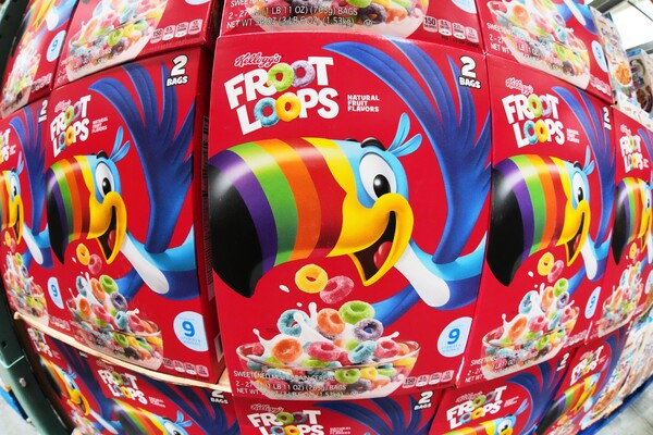 Kellogg is Removing Artificial Dyes from Cereals by End of '26
