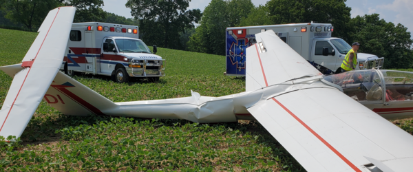 UPDATE: Glider Crashes In Unadilla Township