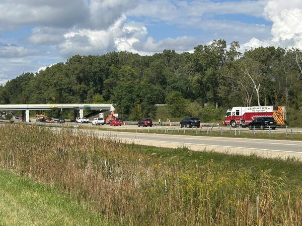 Bridge Hit On Northbound US-23 At Crouse Road In Hartland Township