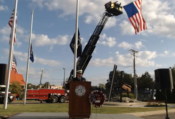 Brighton Ceremony Marks 20th Anniversary of 9/11 Attacks