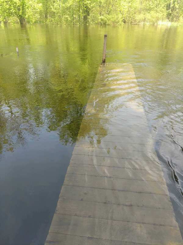 Huron River Cresting In Hamburg Township, Flooding Continues