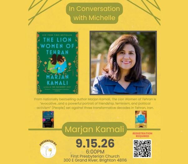 Brighton Bookstore To Host Nationally Bestselling Author Marjan Kamali