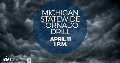 Statewide Tornado Drill Wednesday