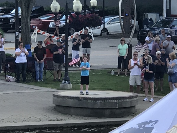 Hundreds Gather At Mill Pond For Anti-Quarantine Rally