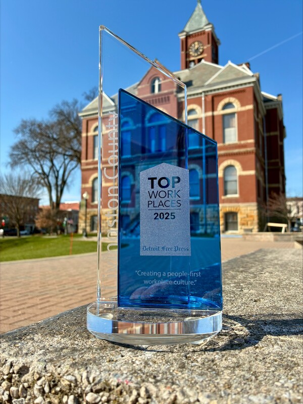 Livingston County Earns Fourth Straight Top Workplace Recognition